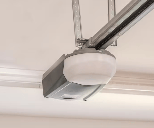 Professional installation of Chamberlain MyQ smart garage door opener in San Francisco Bay Area home