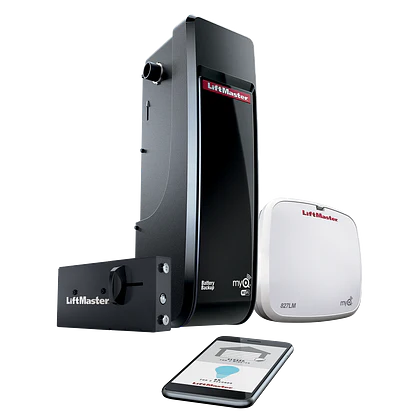 LiftMaster 8500W wall-mount jackshaft opener with myQ smart hub