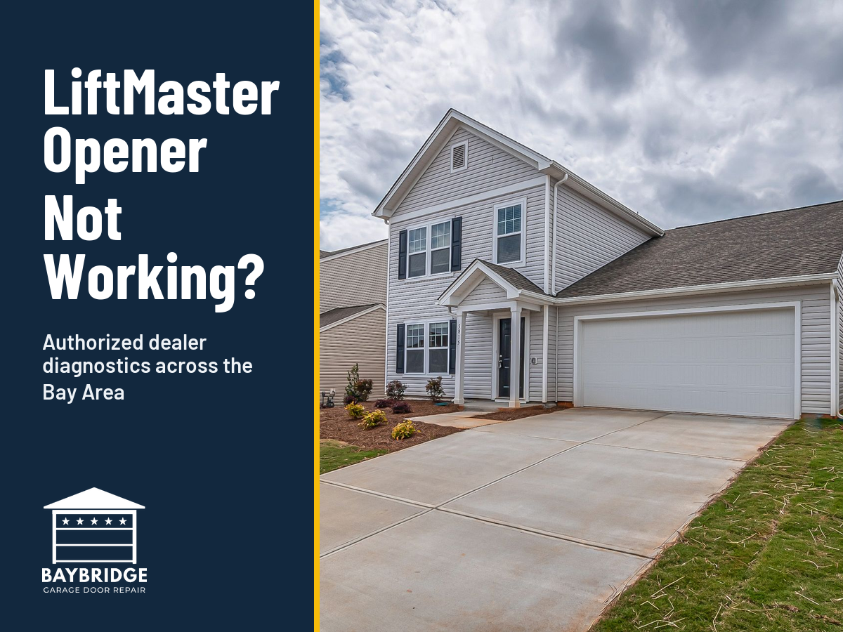 LiftMaster garage door opener troubleshooting